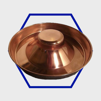 Silchrome lacquer copper brass